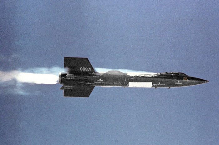 Un récord de velocidad para el X-15