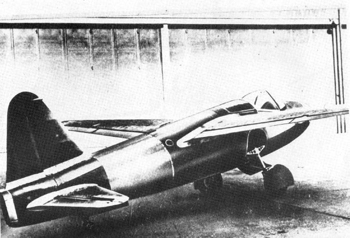 El primer avión a reacción de la historia