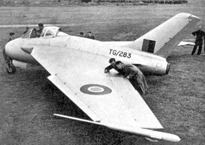 El primer avión británico supersónico