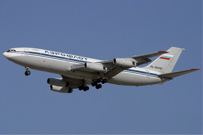 El Il-86 bate récords con 65 toneladas a bordo