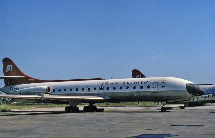 Indian Airlines 171 ardiendo en Bombay