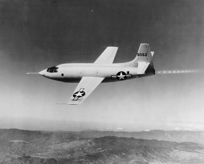 The sound barrier is broken