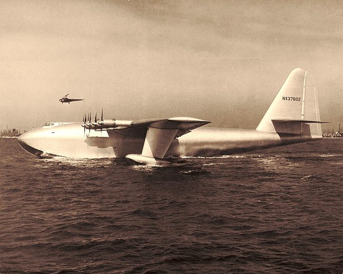 El único vuelo del Spruce Goose