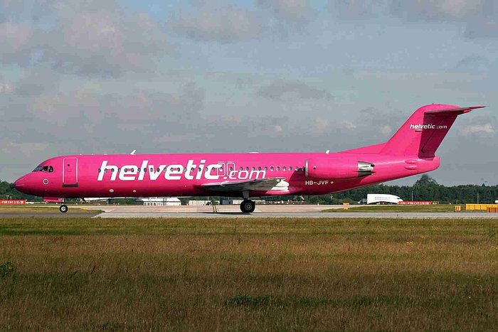 Vuela el Fokker 100