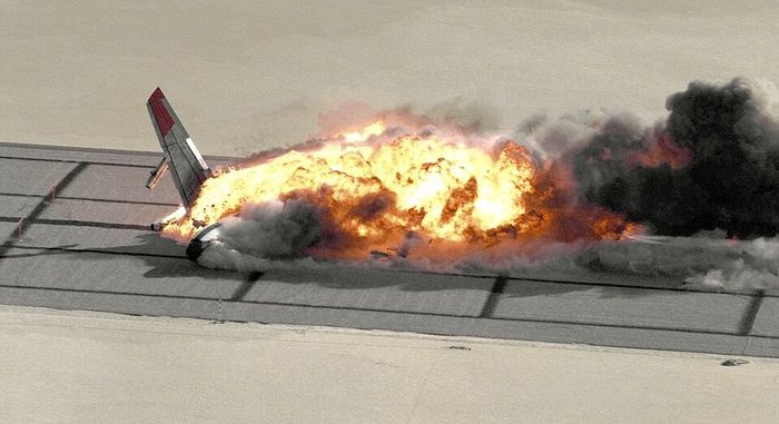 El avión que la NASA estrelló a propósito