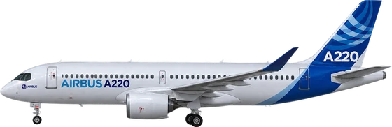 The A220, small and efficient