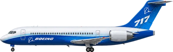 The Boeing 717, the last McDonnell Douglas