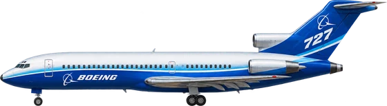 The Boeing 727, the go-anywhere trijet