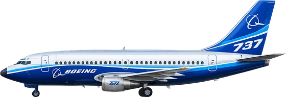 The Boeing 737, the best seller