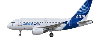 Airbus A319 illustration