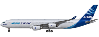 Airbus A340 illustration
