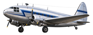 Ilustración Curtiss C-46 Commando