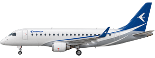 Embraer E190 / E195 illustration