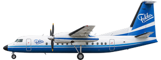 Fokker F27 Friendship illustration