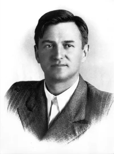 Portrait of Oleg Antónov